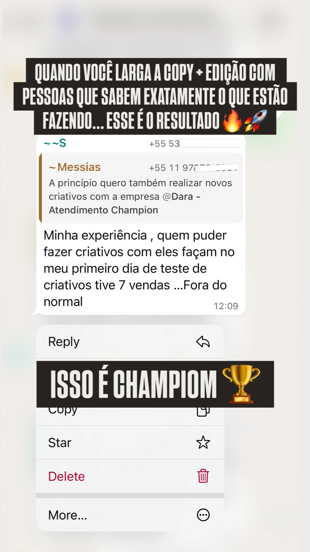 Feedback cliente 1